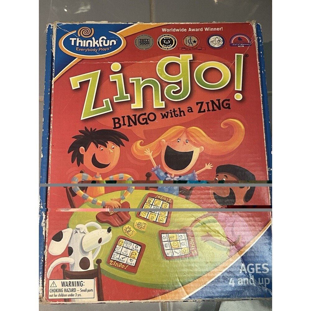 Zingo Bingo Preschool Game Ages 4+ Popular Board Game Fast Shipping
